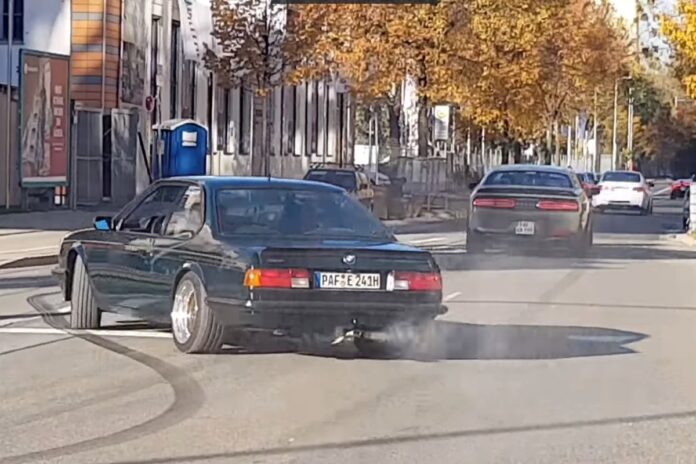 BMW - nieudany drift