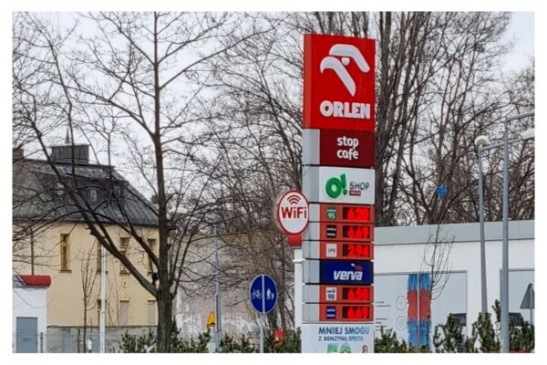 Ceny paliw na stacji Orlen 