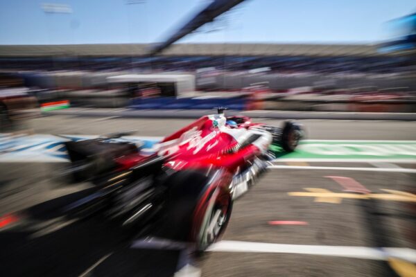 Robert Kubica w bolidzie Alfa Romeo przed GP Francji