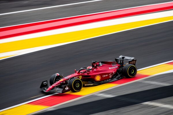 GP Belgii F1 2022 - bolid Ferrari 