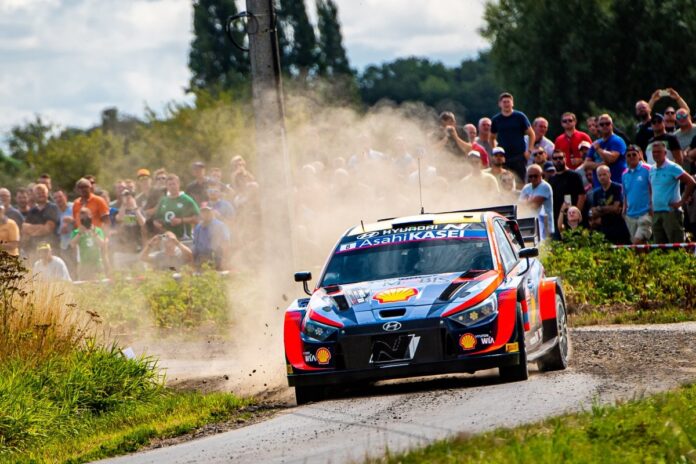 Ott Tanak wygrywa WRC Rajd Belgii 2022