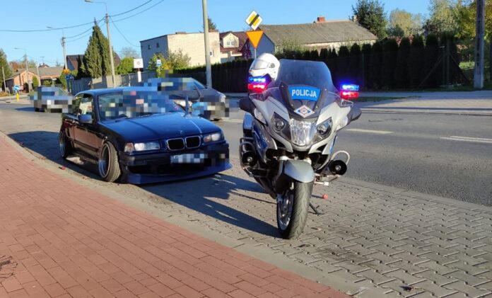 BMW zabrany dowód 2000 zł piaseczno