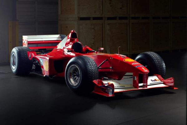 Bolid Schumachera F1-2000 trafi na aukcję