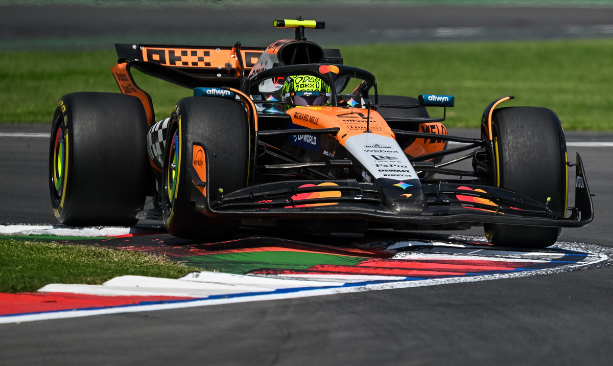 Norris dyktuje tempo przed kwalifikacjami F1 w Meksyku