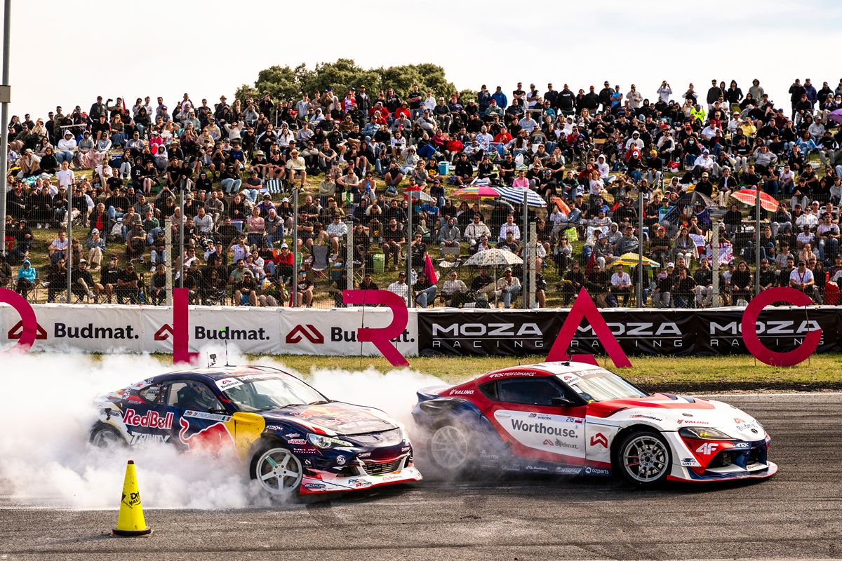 Polak wygrywa drugą rundę Drift Masters